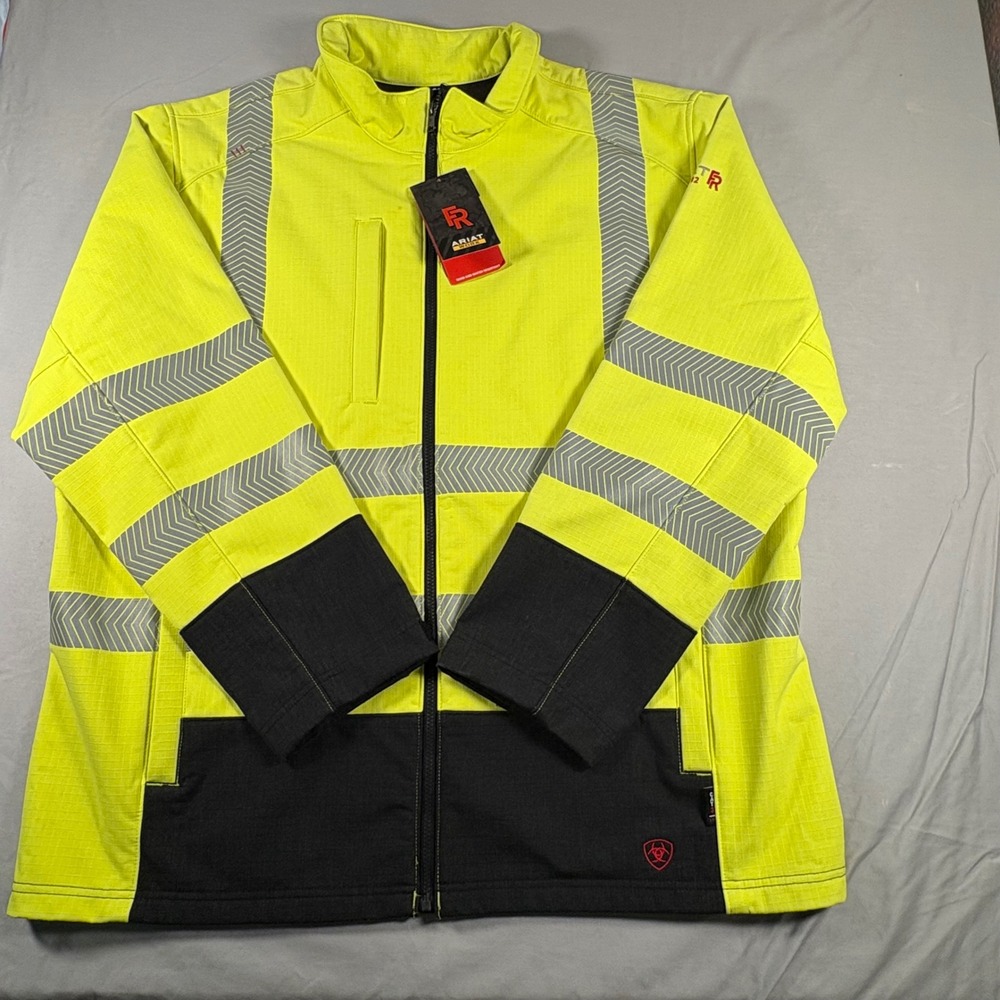 Ariat FR Vernon Hi Vis Softshell Jacket 3XLT CAT 3 ANSI Class 3 NWT 10041789